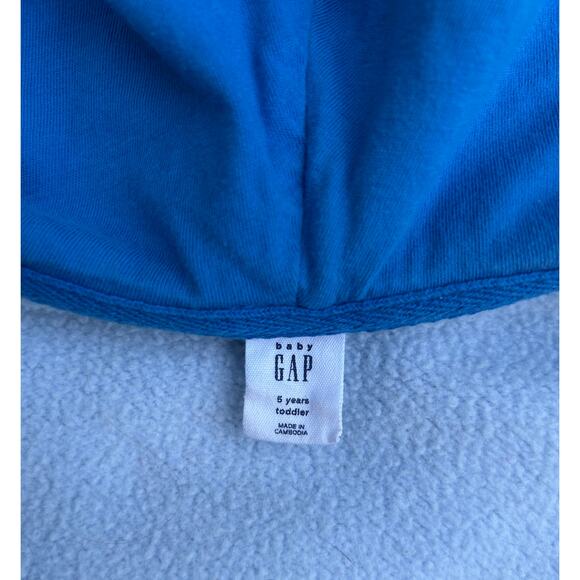 Gap Kids 2-Piece Sweatsuit – Blue Cloud Print – Toddler Size 5 - Picture 4 of 5